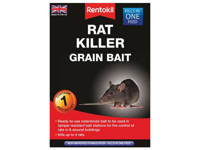 Rentokil Rat Killer Grain Bait (Sachet 1) – – Now available at MTN Shop UK.