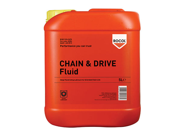 ROCOL CHAIN & DRIVE Fluid 5 Litre – – Now available at MTN Shop UK.