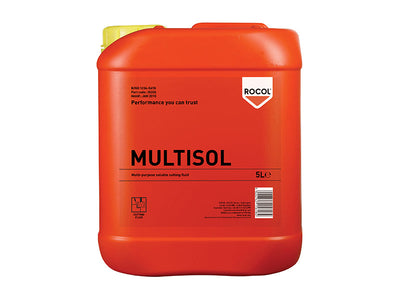 ROCOL MULTISOL Water Mix Cutting Fluid 5 litre – – Now available at MTN Shop UK.