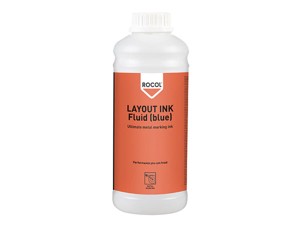 ROCOL LAYOUT INK Fluid Blue 1 litre – – Now available at MTN Shop UK.