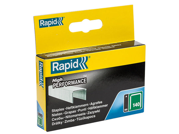 Rapid 140/14 14mm Galvanised Staples (Box 2000) – – Now available at MTN Shop UK.