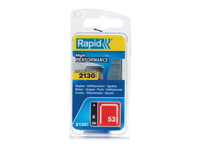 Rapid 53/8B 8mm Galvanised Staples (Pack 2000) – – Now available at MTN Shop UK.