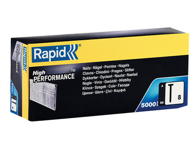 Rapid No.8 Brad Nails 18Ga 50mm (Box 5000) – – Now available at MTN Shop UK.