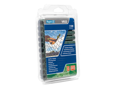 Rapid VR22 Fence Hog Rings Pack 1100 Green – – Now available at MTN Shop UK.