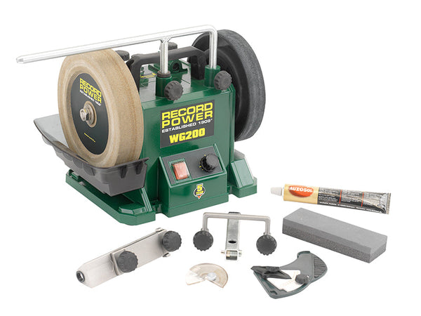 Record Power WG200 200mm (8in) Whetstone Grinder 160W 240V – – Now available at MTN Shop UK.