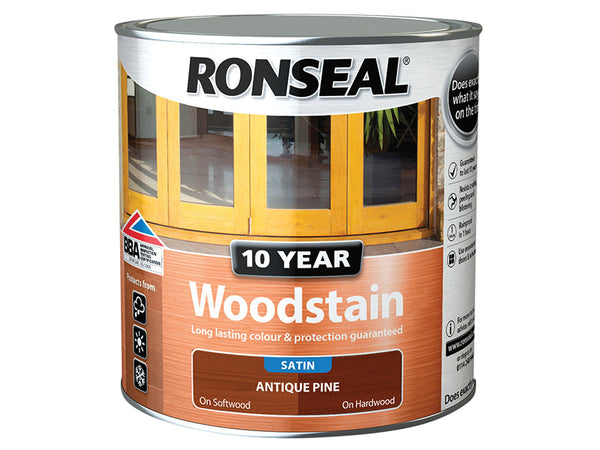 Ronseal 10 Year Woodstain Antique Pine 2.5 litre – – Now available at MTN Shop UK.