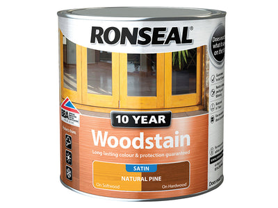 Ronseal 10 Year Woodstain Natural Pine 2.5 litre – – Now available at MTN Shop UK.
