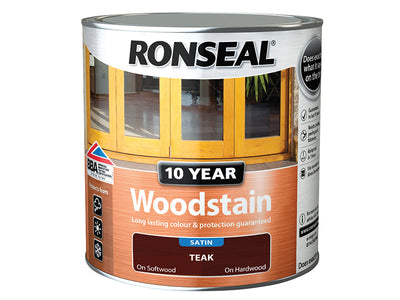 Ronseal 10 Year Woodstain Teak 750ml – – Now available at MTN Shop UK.