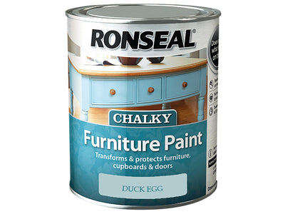 Ronseal Chalky Furniture Paint Duck Egg 750ml – – Now available at MTN Shop UK.