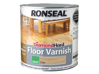 Ronseal Diamond Hard Floor Varnish Matt 2.5 litre – – Now available at MTN Shop UK.