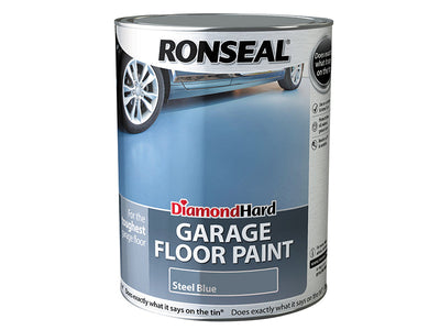 Ronseal Diamond Hard Garage Floor Paint Steel Blue 5 litre – – Now available at MTN Shop UK.
