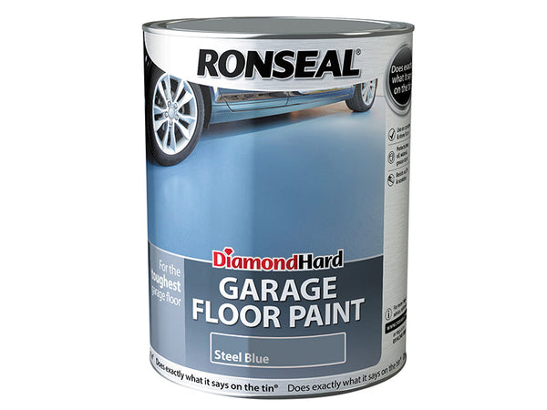Ronseal Diamond Hard Garage Floor Paint Steel Blue 5 litre – – Now available at MTN Shop UK.
