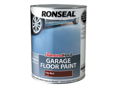 Ronseal Diamond Hard Garage Floor Paint Tile Red 5 litre – – Now available at MTN Shop UK.