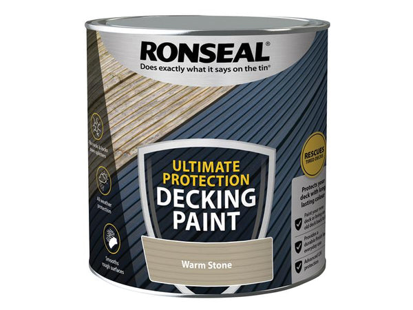 Ronseal Ultimate Protection Decking Paint Warm Stone 2.5 litre – – Now available at MTN Shop UK.
