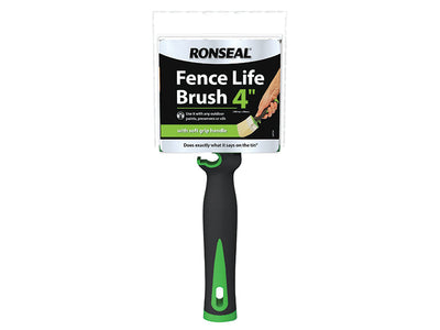 Ronseal Soft Grip Fence Life Brush 100 x 40mm – – Now available at MTN Shop UK.