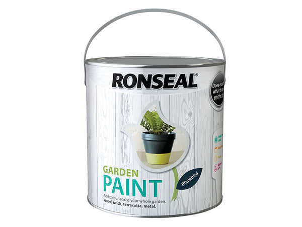 Ronseal Garden Paint Blackbird 2.5 litre – – Now available at MTN Shop UK.