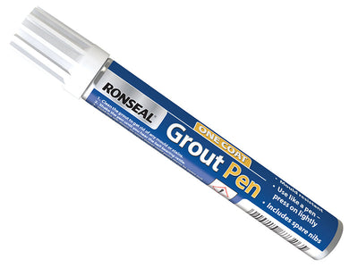 Ronseal One Coat Grout Pen Brilliant White 7ml – – Now available at MTN Shop UK.