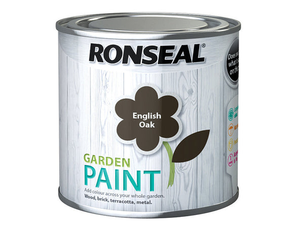 Ronseal Garden Paint English Oak 250ml – – Now available at MTN Shop UK.