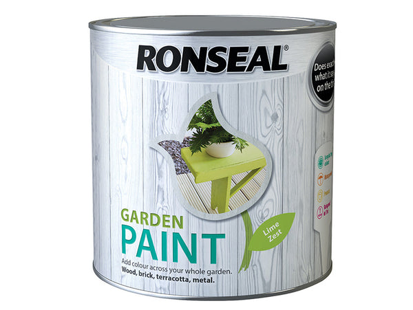 Ronseal Garden Paint Lime Zest 2.5 litre – – Now available at MTN Shop UK.