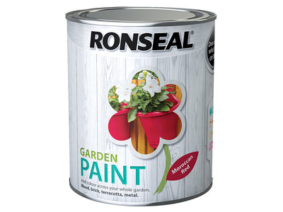 Ronseal Garden Paint Moroccan Red 750ml – – Now available at MTN Shop UK.