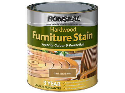 Ronseal Ultimate Protection Hardwood Garden Furniture Stain Natural Matt 750ml – – Now available at MTN Shop UK.