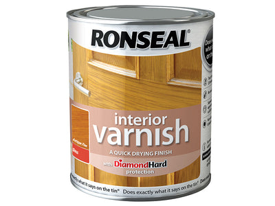 Ronseal Interior Varnish Quick Dry Gloss Antique Pine 750ml – – Now available at MTN Shop UK.