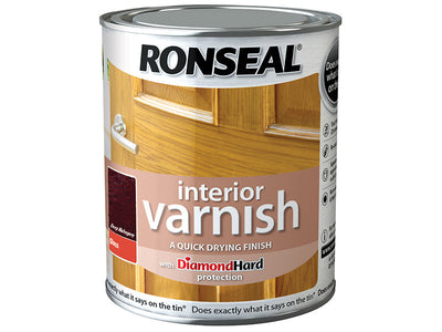 Ronseal Interior Varnish Quick Dry Gloss Deep Mahogany 750ml – – Now available at MTN Shop UK.