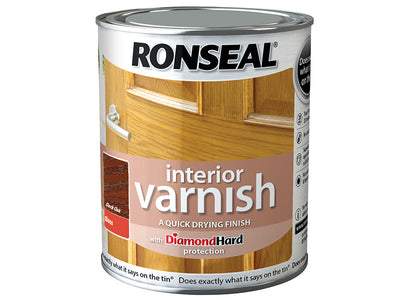 Ronseal Interior Varnish Quick Dry Gloss Dark Oak 750ml – – Now available at MTN Shop UK.
