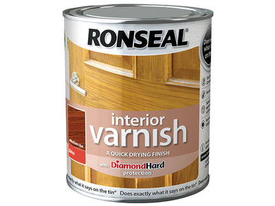 Ronseal Interior Varnish Quick Dry Gloss Medium Oak 750ml – – Now available at MTN Shop UK.