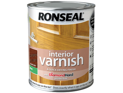 Ronseal Interior Varnish Quick Dry Matt Dark Oak 250ml – – Now available at MTN Shop UK.