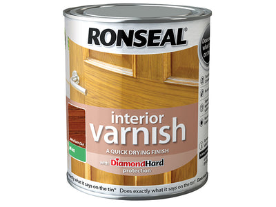 Ronseal Interior Varnish Quick Dry Matt Medium Oak 250ml – – Now available at MTN Shop UK.