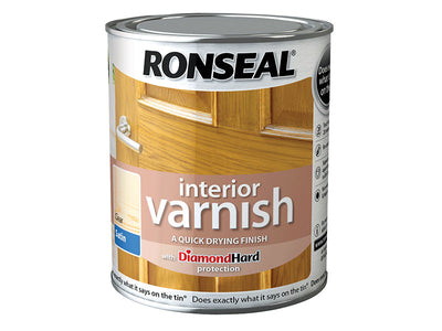 Ronseal Interior Varnish Quick Dry Satin Clear 2.5 litre – – Now available at MTN Shop UK.