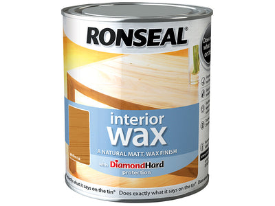 Ronseal Interior Wax Medium Oak 750ml – – Now available at MTN Shop UK.