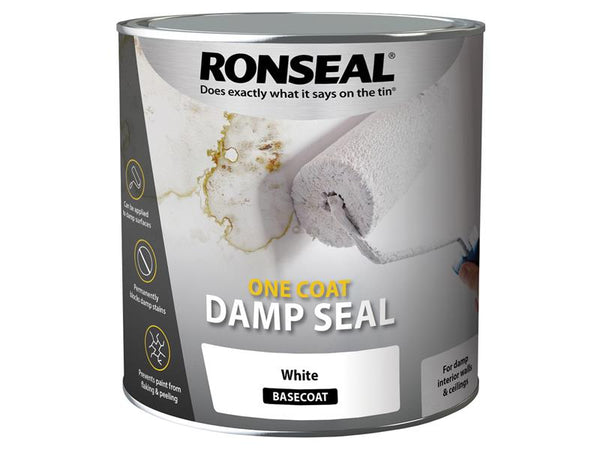 Ronseal One Coat Damp Seal White 2.5 litre – – Now available at MTN Shop UK.