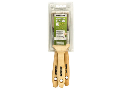 Ronseal Precision Finish Brush (Pack 3) – – Now available at MTN Shop UK.