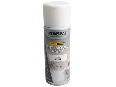 Ronseal 6 Year Anti Mould Aerosol White Matt 400ml – – Now available at MTN Shop UK.