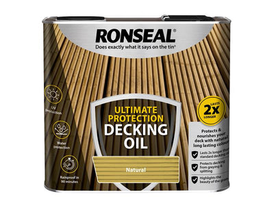 Ronseal Ultimate Protection Decking Oil Natural 2.5 litre – – Now available at MTN Shop UK.