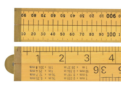 R.S.T. Wooden 4 Fold Rule 1m / 39in (Loose) – – Now available at MTN Shop UK.