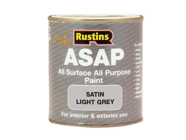 Rustins ASAP Paint Light Grey 1 litre – – Now available at MTN Shop UK.
