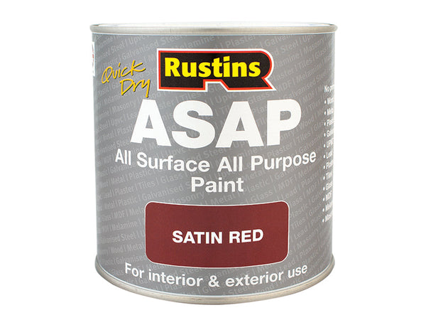 Rustins ASAP Paint Red 250ml – – Now available at MTN Shop UK.