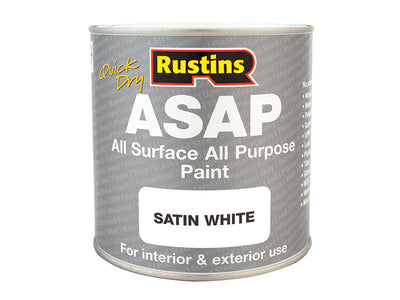 Rustins ASAP Paint White 1 Litre – – Now available at MTN Shop UK.
