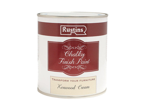 Rustins Chalky Finish Paint Kenwood Cream 250ml – – Now available at MTN Shop UK.
