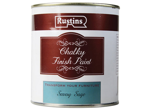 Rustins Chalky Finish Paint Savoy Sage 500ml – – Now available at MTN Shop UK.
