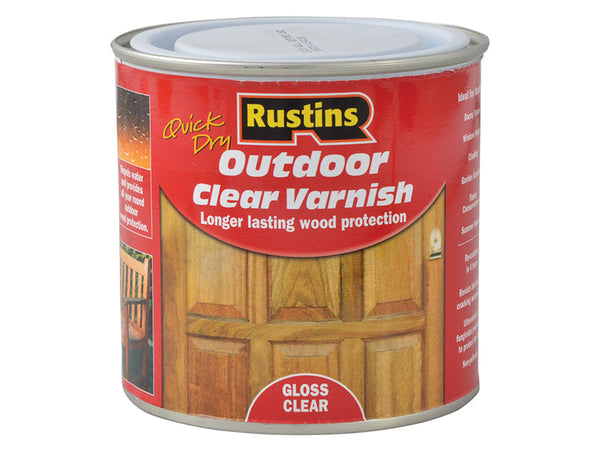 Rustins Exterior Varnish Clear Gloss 250ml – – Now available at MTN Shop UK.