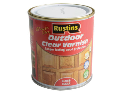 Rustins Exterior Varnish Clear Gloss 500ml – – Now available at MTN Shop UK.