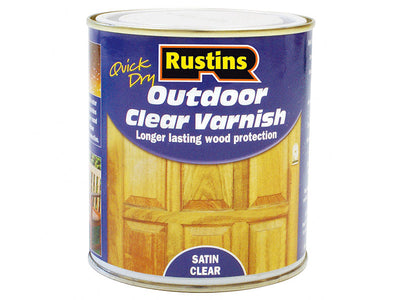 Rustins Exterior Varnish Satin 1 litre – – Now available at MTN Shop UK.