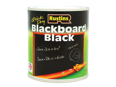 Rustins Quick Dry Blackboard Black 100ml – – Now available at MTN Shop UK.