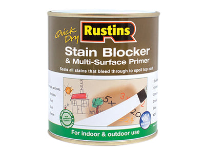 Rustins Quick Dry Stain Block & Multi Surface Primer 1 litre – – Now available at MTN Shop UK.