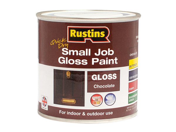 Rustins Quick Dry Small Job Gloss Paint Chocolate 250ml – – Now available at MTN Shop UK.