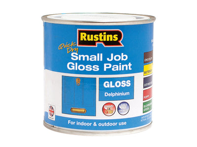 Rustins Quick Dry Small Job Gloss Paint Delphinium 250ml – – Now available at MTN Shop UK.